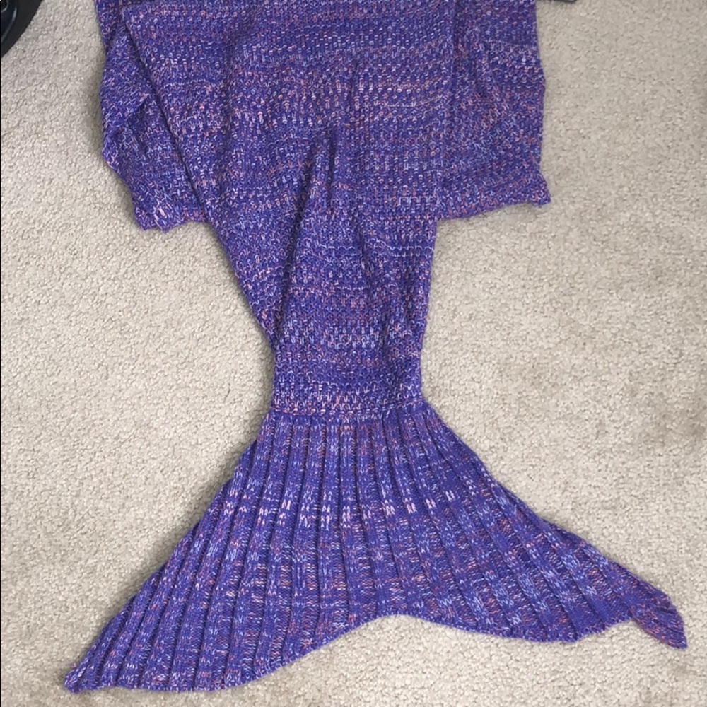 Mermaid tale blanket!